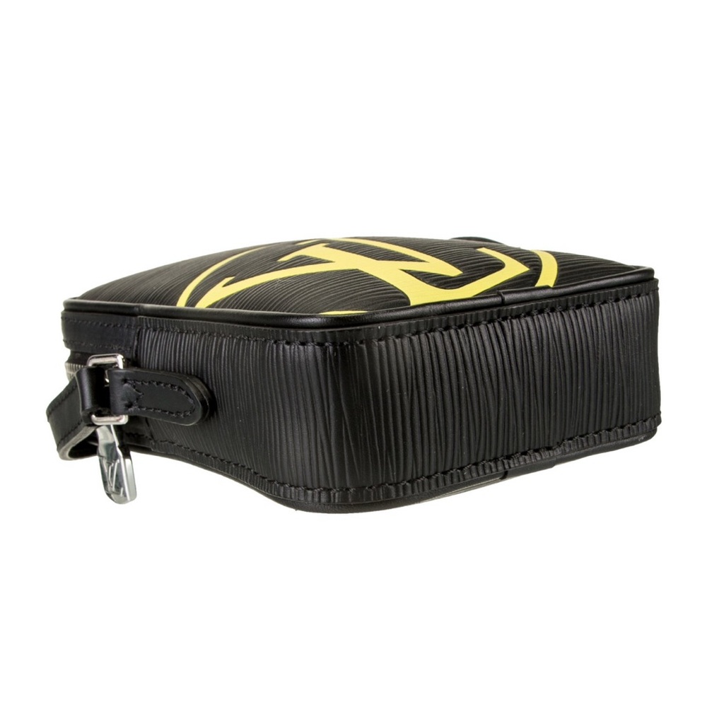 Louis Vuitton Danube black and yellow circle Epi leather bag - Picture 3 of 6